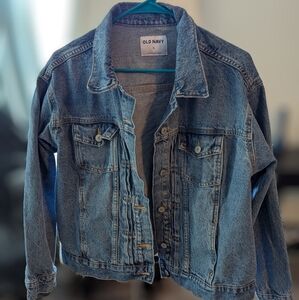 Women's ON denim trucker jacket